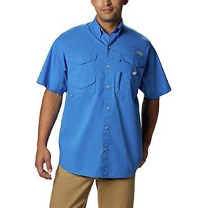 Columbia Bonehead overhemd met korte mouwen voor heren, Intense blauw