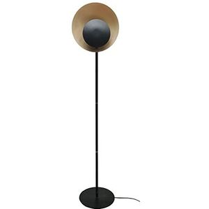 Staande lamp van het merk DKD Home Decor zwart goud metaal (35 x 30 x 156 cm) (referentie: S3020953)