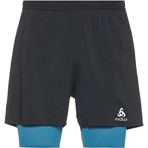 Odlo 2-in-1 Zeroweight shorts 5 inch – 2-in-1 shorts – 2-in-1 shorts – heren