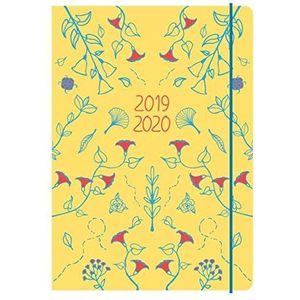 Collins Blossom agenda 2019-2020, A5, A5, geel