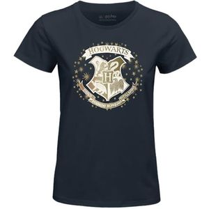 HARRY POTTER Wohapomts342 T-shirt voor dames, Marine.