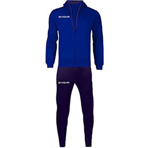 givova King 4 Season Trainingspak voor volwassenen, uniseks, 1 stuks, Lichtblauw/Blauw