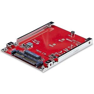 StarTech.com M.2 naar U.3 adapter voor M.2 NVMe SSD, 2,5 inch PCIe M.2 naar U.3 drive (SFF-TA-1001), TAA-conform (ADAPTER 1M25-U3-M2)