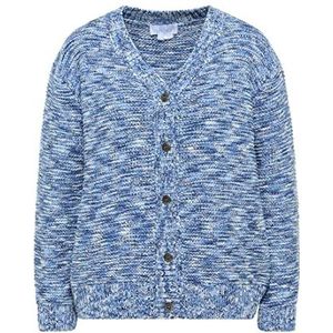 usha BLUE LABEL sweater dames, blauw, meerkleurig, XL-XXL, blauw meerkleurig