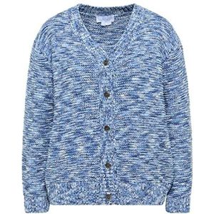 Jalene Cardigan pour femme, Bleu Multicolore, XS-S