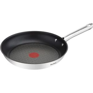 Tefal Duetto A70406 Roestvrijstalen Pan - Anti-aanbaklaag - Thermo-spot - Gietrand