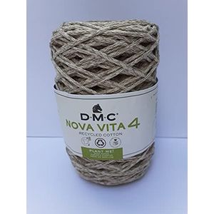 DMC - Nova Vita 4 Multicolor | gerecycled katoengaren - etiket voor echte zaden om te planten | 250 g - 200 m
