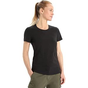 Icebreaker T-shirt à manches courtes Central Classic pour femme - Haut de sport - Tees en laine mérinos
