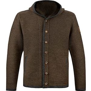 Stockerpoint Alex Cardigan-jas, tabak, Eén maat voor heren, tabak, Eén maat, Tabak