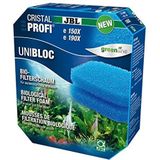 JBL Unibloc 6016200 biofilter schuimstofblok voor aquariumfilter CristalProfi e 150 x E 190 x 2 stuks