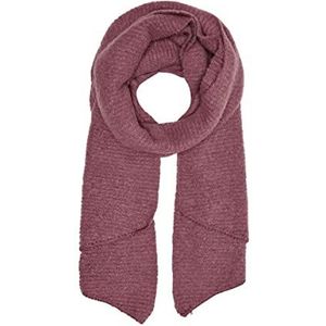 Only Onlmerle Life Knitted Scarf Noos Damessjaal, Roze/Bruin