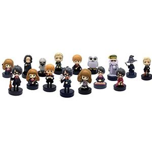 Bizak Harry Potter 64115265 Deluxe set met 12 figuren, 5 cm, Peana met stempel, verschillende modellen