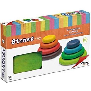 Cayro - Stones - Spel voor kinderen - bouwspel - gezelschapsspel (8173)
