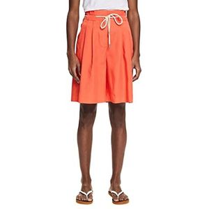 ESPRIT Collection Shorts voor dames, 870/koraal oranje