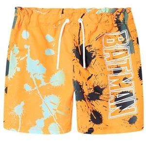 NAME IT Nkmmcguire Batman Wab Short de bain pour garçon, Orange Pop., 128