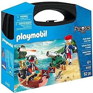 Playmobil Piraat en soldaat-koffer, andere, standaard