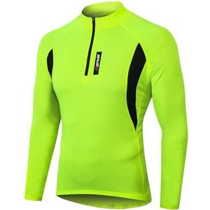 Meetwee heren fietsshirt jersey, MTB, kleding, korte mouwen, drogen, ademend, wielersport