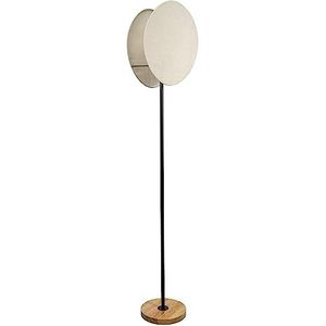 Pauleen 48299 Boho Darling wandlamp E27 max. 20 W beige, zwart hout, metaal, linnen, wandlamp