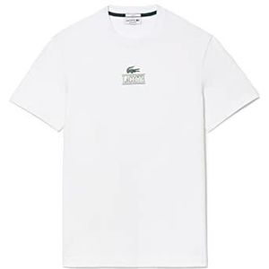Lacoste Sportshirt met lange mouwen, wit, XS, Wit