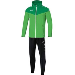 Jako Kinderen trainingspak polyester Champ 2.0 met capuchon, zacht groen/sportgroen 152 M9420