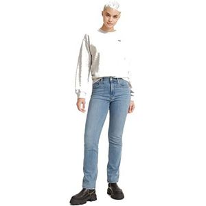 Levis 721 High Rise Skinny Light Indigo - Worn IN, 721 High Rise Skinny Light Indigo - Usagé Aux Femmes, Made with Love,