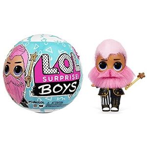 L.O.L. Surprise! Boys Pop Serie 5 - met 7 verrassingen om te ontdekken: stickers, 1 outfit en accessoires. Waterveranderende effecten, herbruikbare speelset. Serie 5, om te verzamelen, 3 jaar en ouder