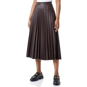 TOM TAILOR 1039290 midirok voor dames, 13048 - Brushwood Brown