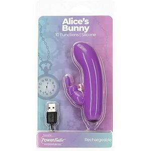PowerBullet Alice'S Bunny Vibreur Purple One Size