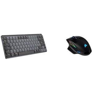 Logitech MX Mechanical Mini & Corsair Dark Core RGB Pro SE