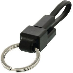 Valueline 0,1 m Lightning – USB A telefoonkabel zwart 0,1 m – telefoonkabel (PE-zak)