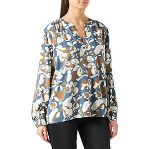 TOM TAILOR damesblouse, 29414 - Sepia blauw