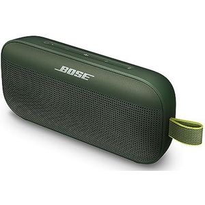 Bose SoundLink Flex Draadloze Bluetooth-luidspreker, draagbaar, waterdicht, voor buitenactiviteiten, cipresgroen, gelimiteerde editie