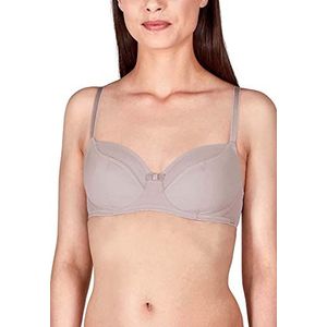 Huber Body Essentials dames beugelbeha met beugel, zilver (Light Taupe 0636)