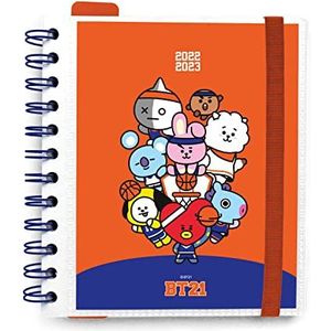 Grupo Erik AEEDPM2203 Officiële BT21 Schoolagenda 2022 2023 - Dagagenda 11 Maanden 2022 2023 - 1 Dag Per Pagina - Planner 2022 2023 - Afsprakenplanner - Dagboek - Dagelijkse Planner 2022 2023