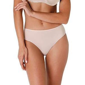 LOVABLE Onzichtbaar katoen, midi-slip voor dames, Beige (skin)