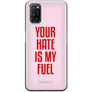 ERT GROUP Beschermhoes voor Oppo A92 / A72 / A52, origineel en officieel gelicentieerd product, Babaco, motief My Fuel 003, perfect aangepast aan de vorm van de mobiele telefoon, beschermhoes van TPU