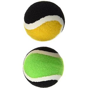 Schildkröt Set van 2 reserveballen, diameter 6,25 cm, ideaal voor alle spellen/rackets, zelfklevend, 970049