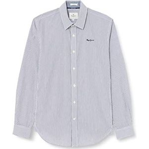 Pepe Jeans Percy Chemise, Bleu (Dulwich), L Homme