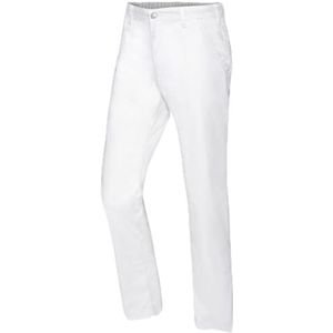 BP 1735-130-0021-50s Chino's voor heren met zakken, 205,00 g/m², puur katoen, wit, 50s