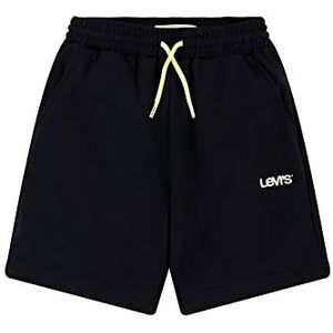 Levi's Kids LVB Seasonal Sweatshorts 6EH000 Shorts, zwart, 3 maanden baby jongens, zwart, 3 maanden, zwart.