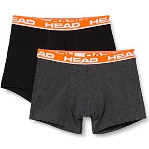 HEAD Basic boxershorts voor heren, donkergrijs