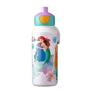 Mepal pop up drinkfles Campus 400 ml – Sluit goed af – Drinkbeker voor kinderen – Disney Princess