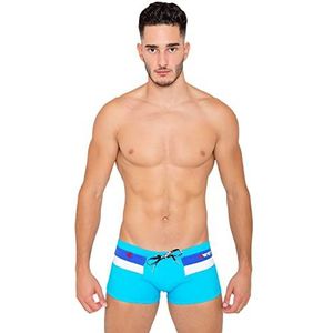 BWET Swimwear Rooftop Beach Trunks Zwemshorts voor heren, Turkoois