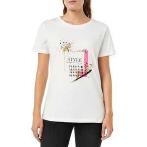 Cross 56044 T-shirt, Écru, L Femme, ecru, L