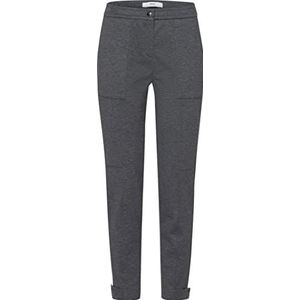 BRAX Morris S Finest Jersey broek voor dames, Anthrazit