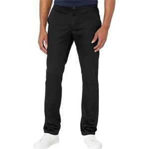 Armani Exchange Broek met rechte pasvorm, casual broek voor heren, zwart.