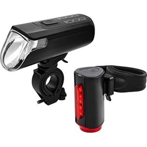 FISCHER USB-verlichtingsset, vloerlamp voor meer zichtbaarheid en bescherming, voorlicht 60 lux