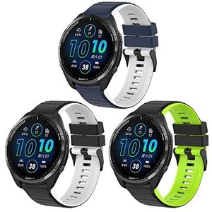 SMYAOSI Bracelet pour Garmin Forerunner 965/Forerunner 955/945/935/265, 22mm Silicone Bracelets de Remplacement pour Garmin Fenix 7/Fenix 7 Solar/Fenix6 Gps/Garmin Fenix5 Plus, Silicone, No Gemstone