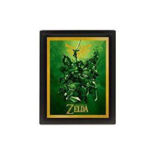 The Legend of Zelda (link) 30 x 20 cm poster 3D-lenzen