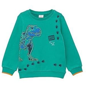 s.Oliver Sweatshirt met lange mouwen Sweatshirt met lange mouwen voor jongens, Blauw/Groen